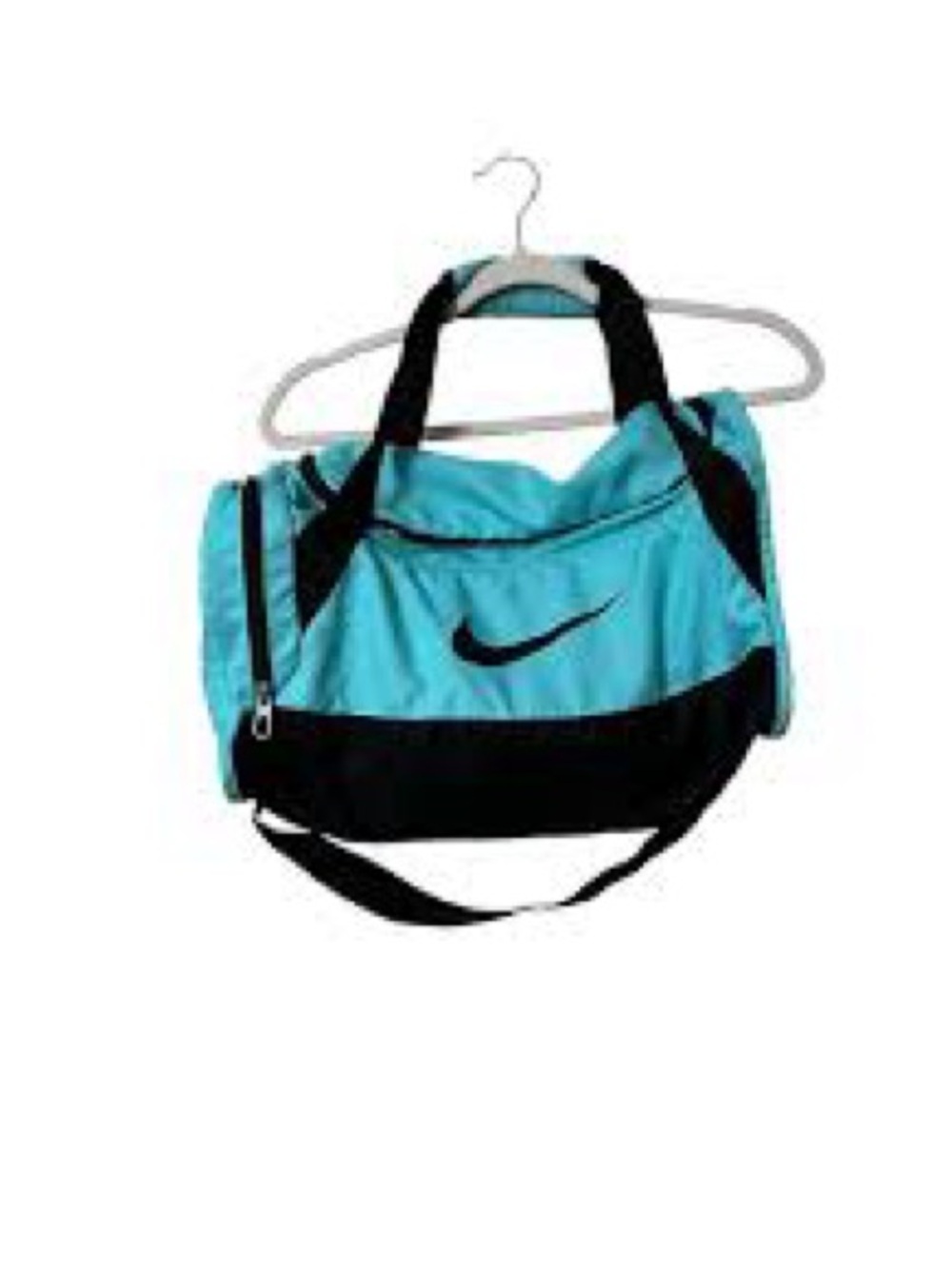 Nike Teal and Black Travel Duffel Bag